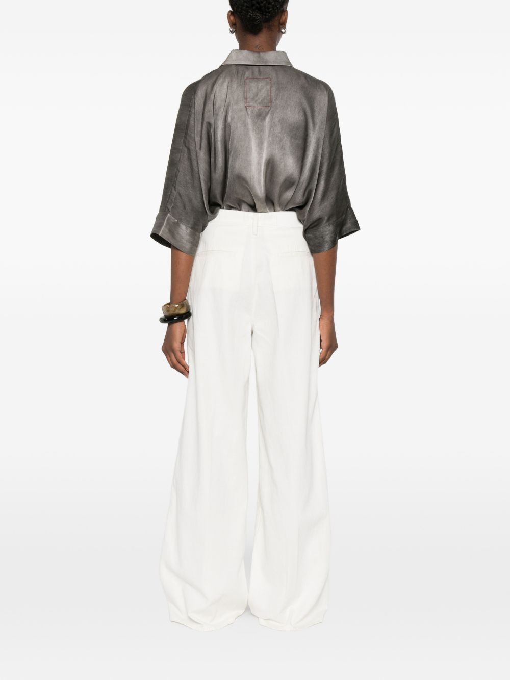 Seven Flared leg denim jeans WHITE
