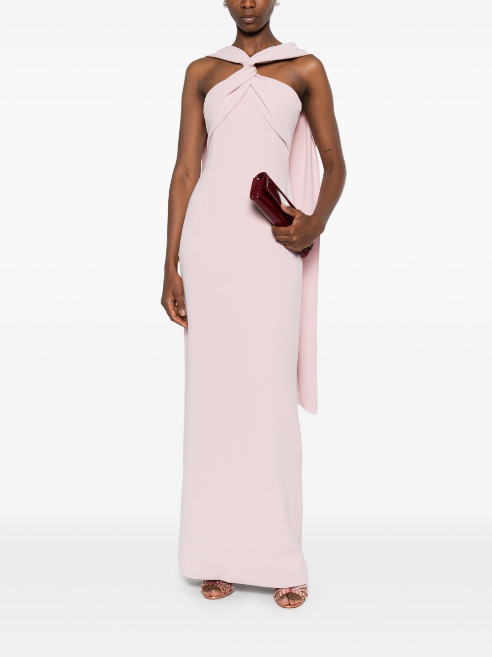 Solace London Rona maxi dress PINK