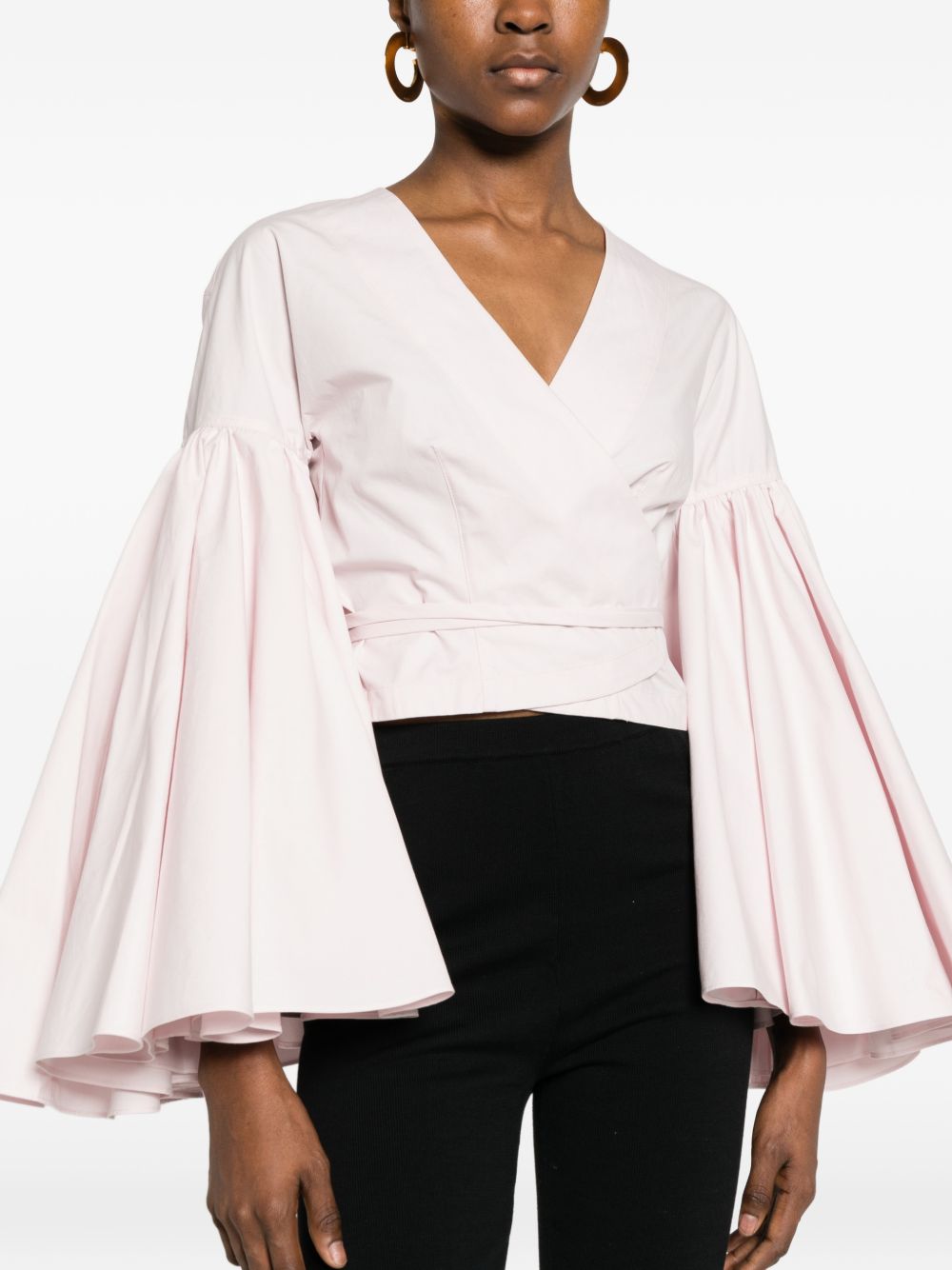 Jacquemus Le Cache Coeur Paysan top PINK