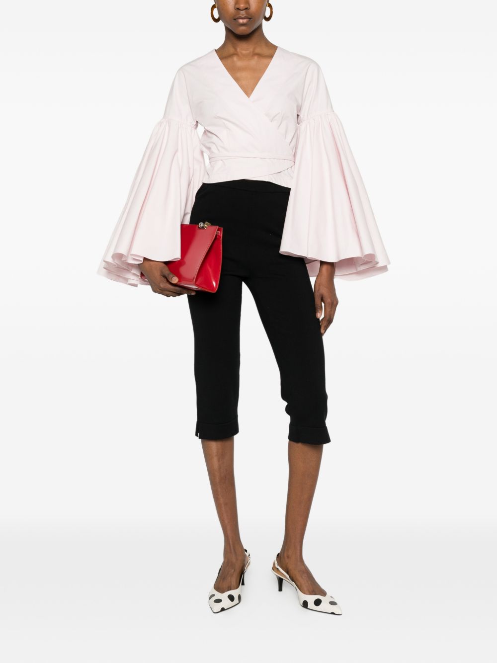 Jacquemus Le Cache Coeur Paysan top PINK