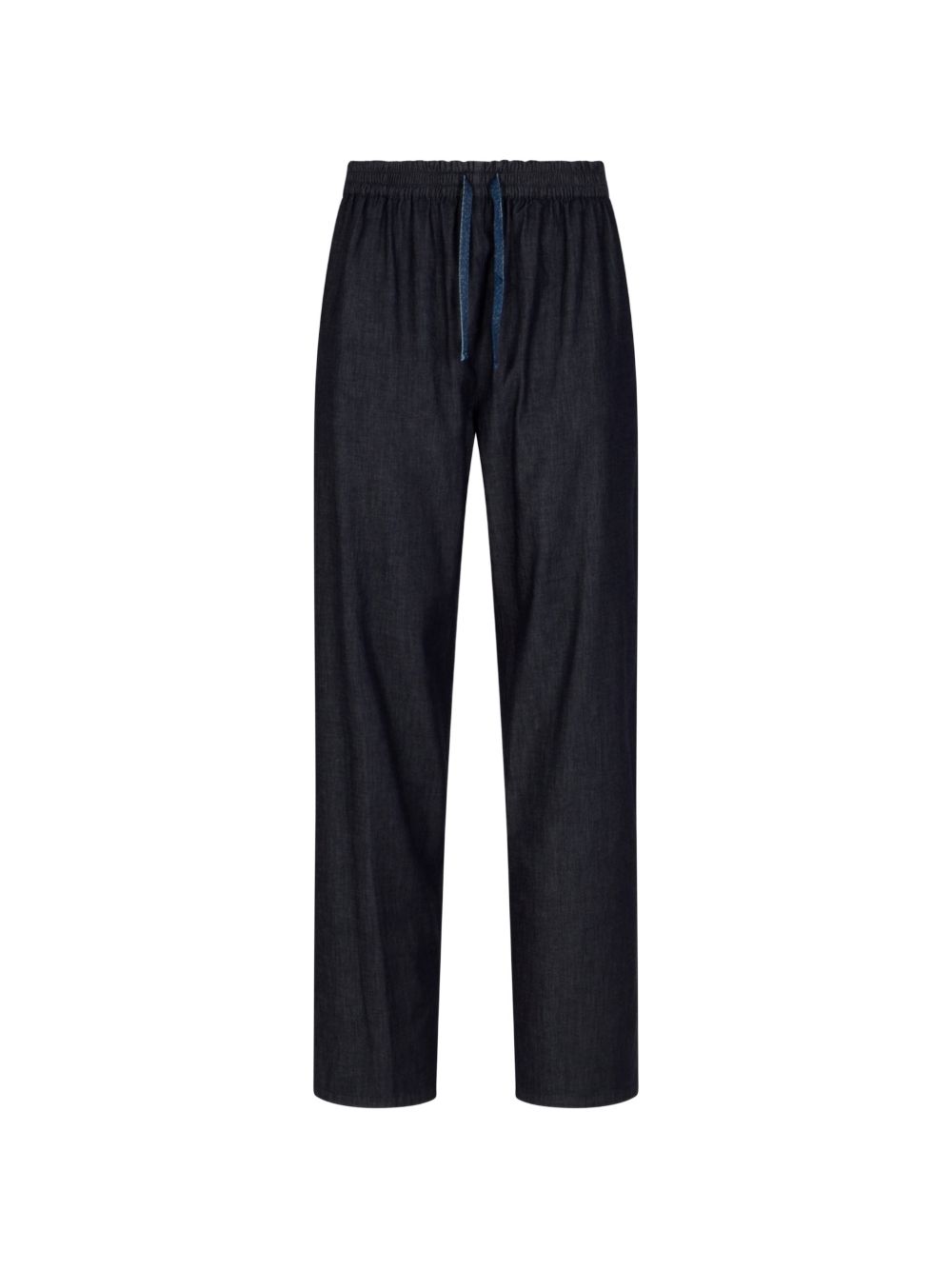 Emporio Armani Denim cotton trousers NAVY
