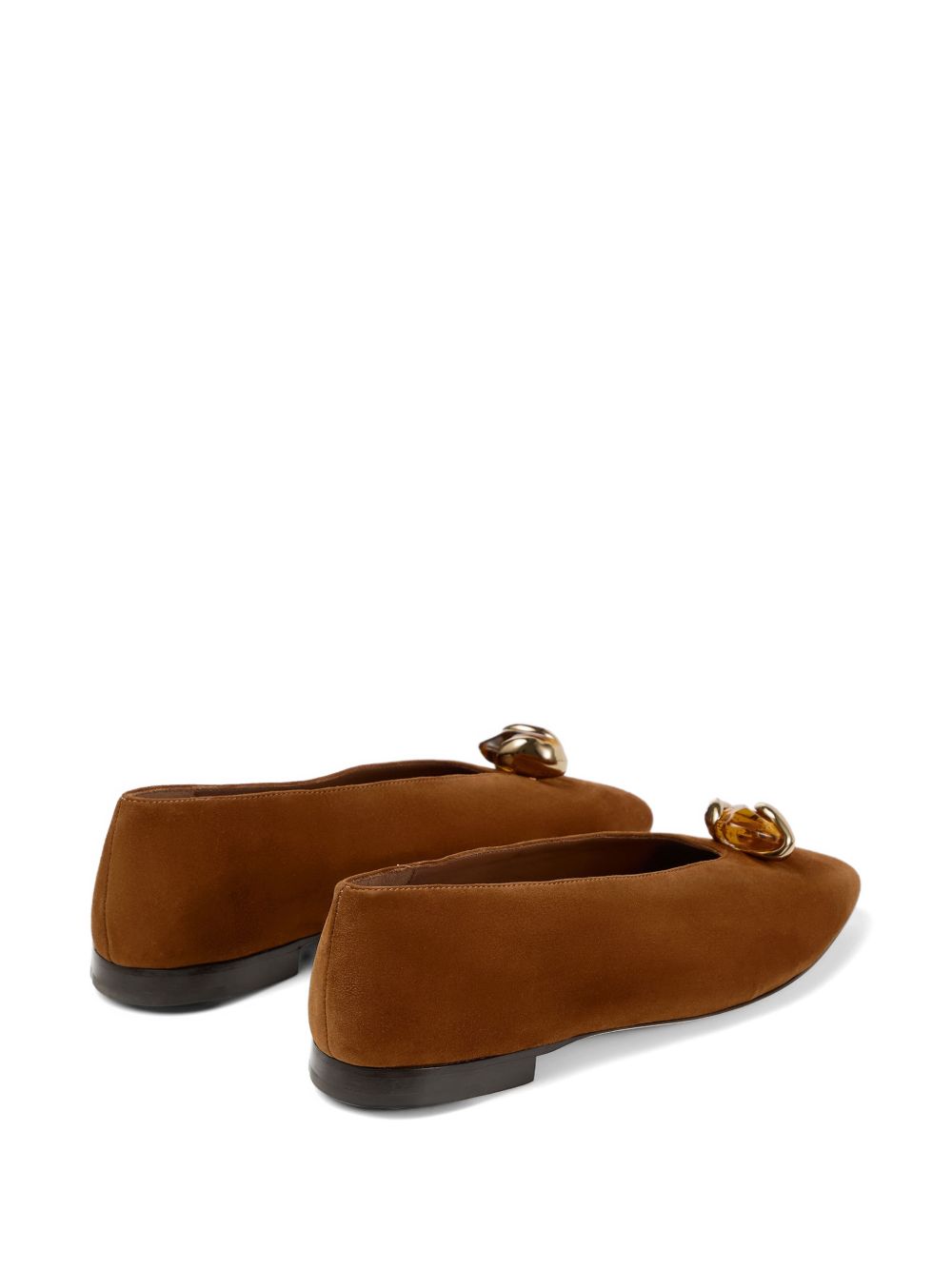 JIMMY CHOO Flat shoes brown brown