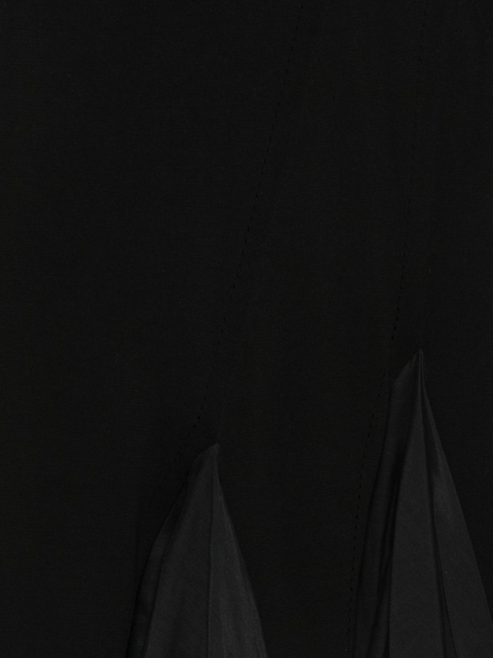 Semicouture Blondie cotton and silk dress BLACK