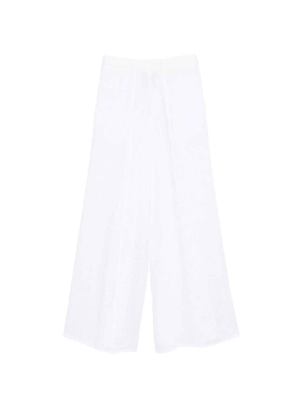 Semicouture Kym linen trousers WHITE