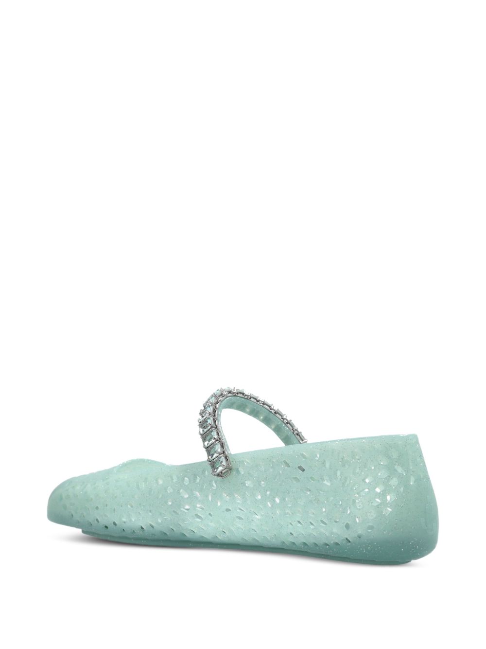 JIMMY CHOO Flat shoes GREEN GREEN