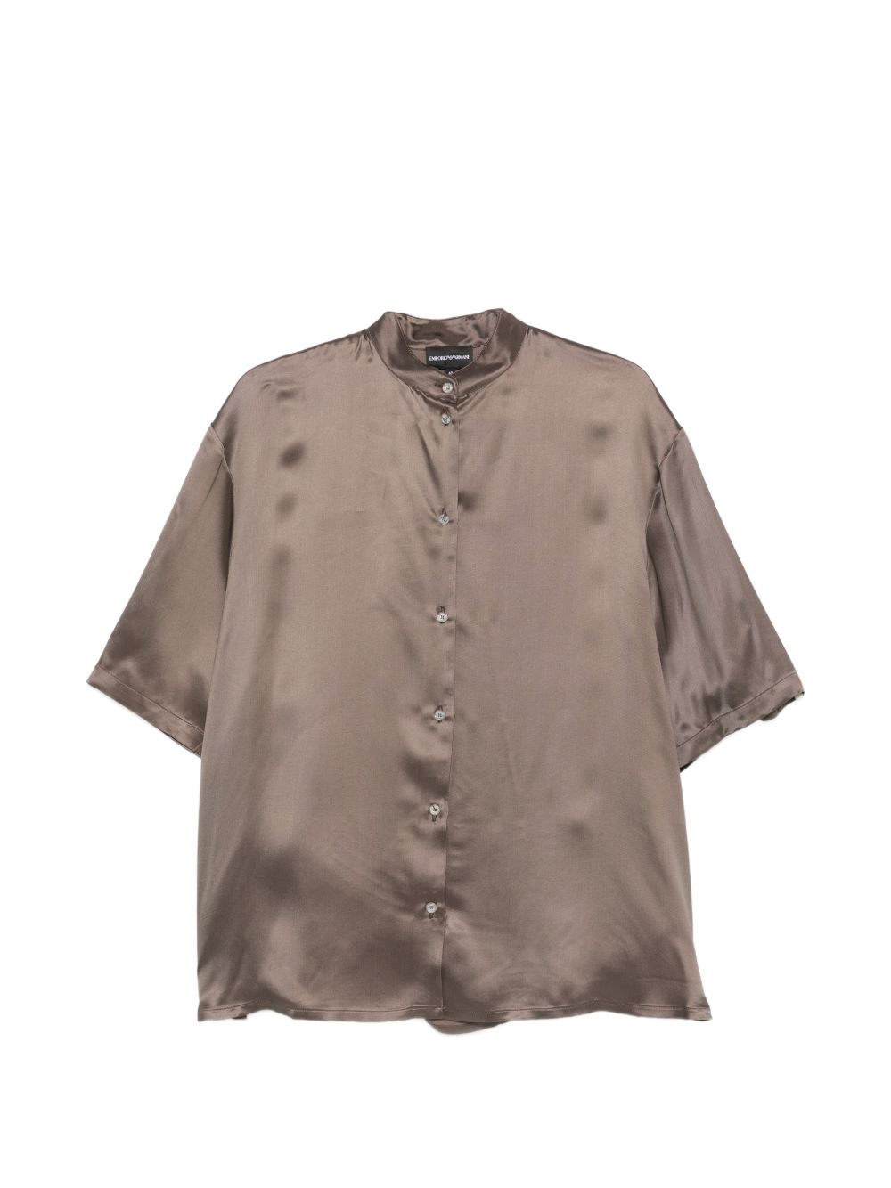 Emporio Armani Short sleeves shirt BROWN