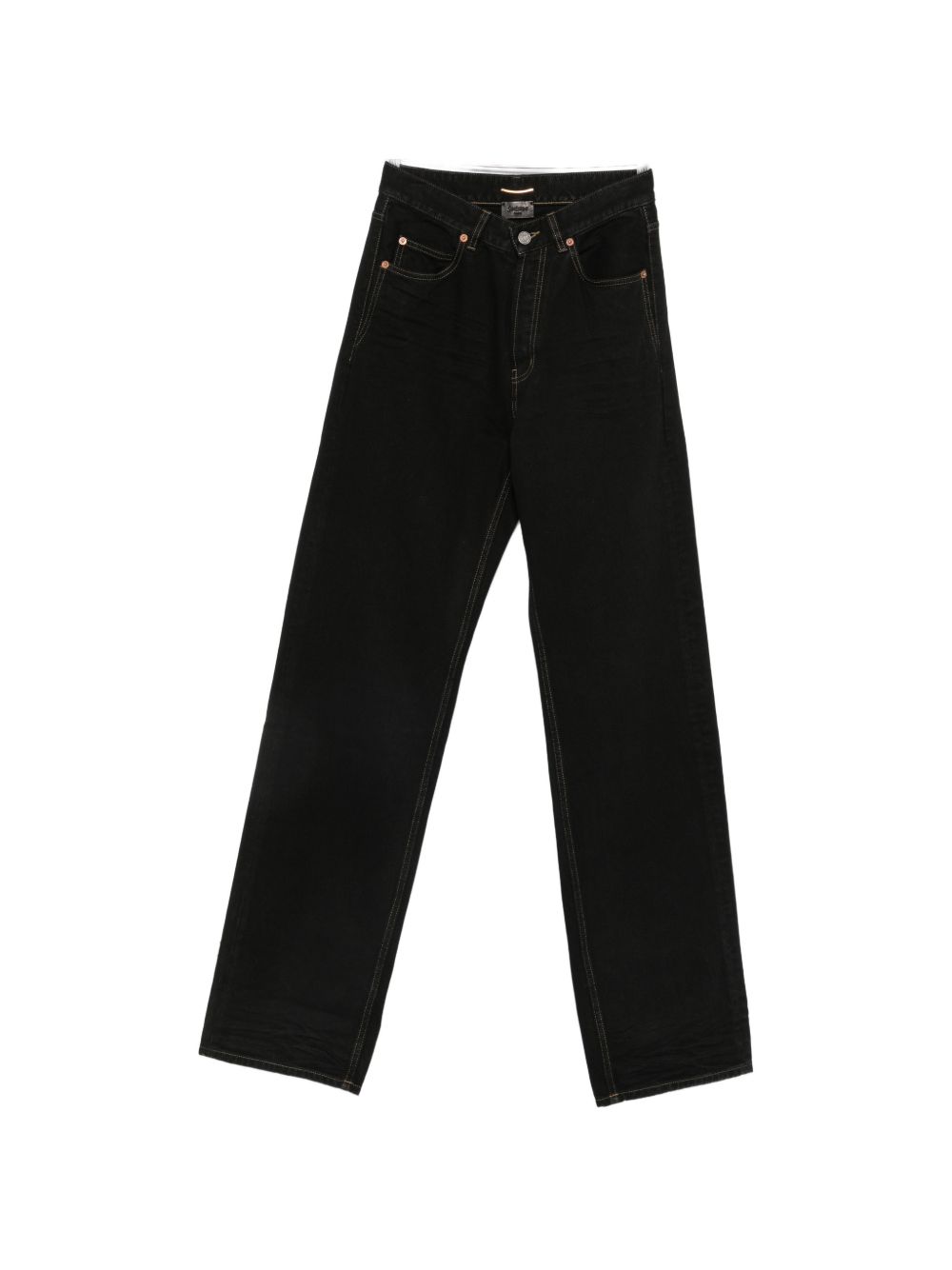 Saint Laurent Baggy Denim Jeans BLACK