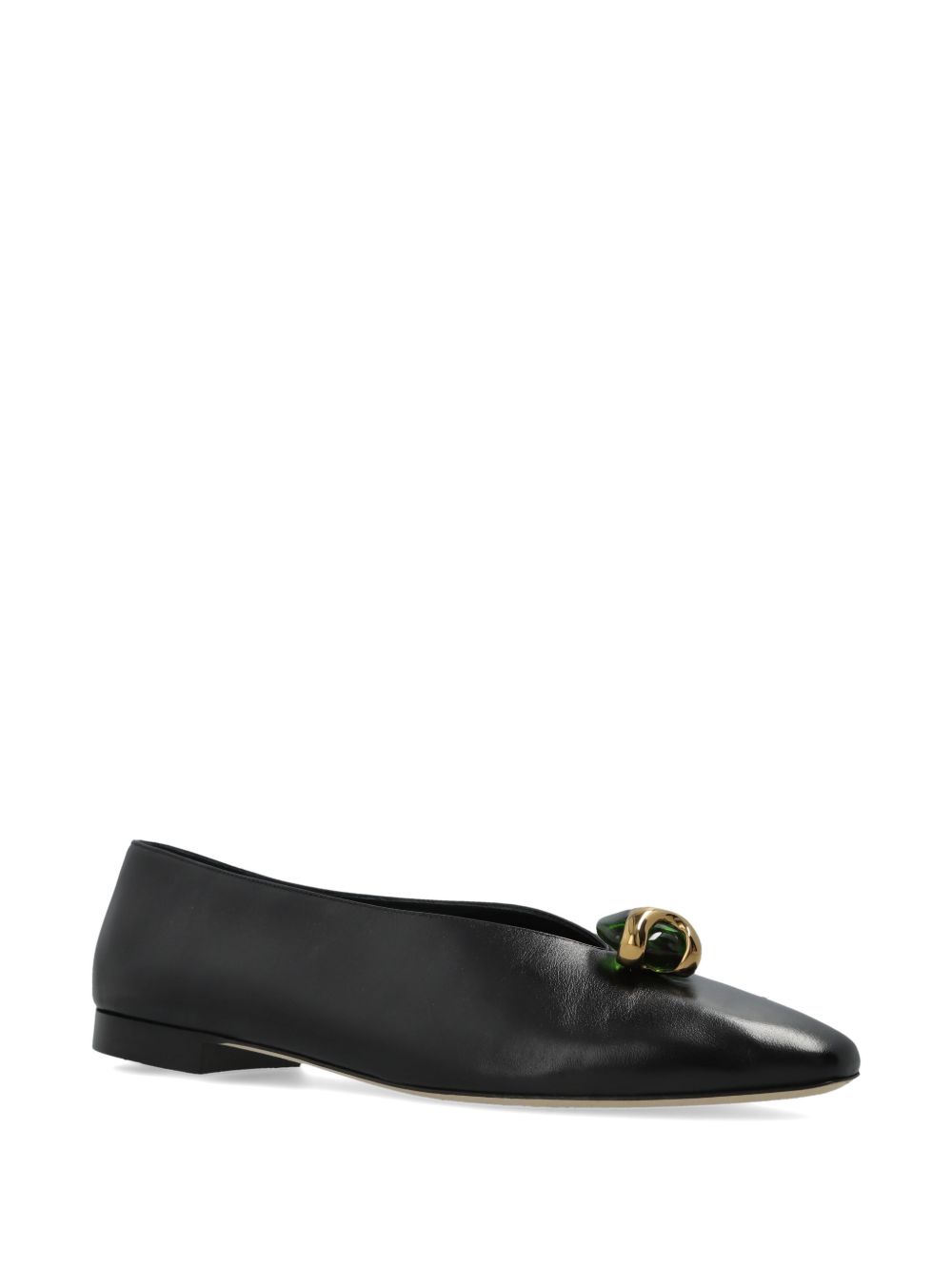 JIMMY CHOO Flat shoes BLACK BLACK