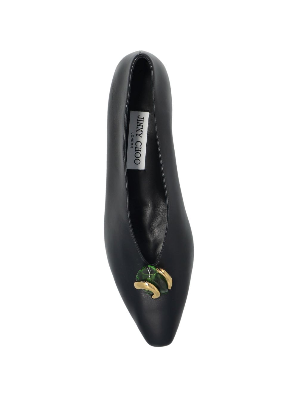 JIMMY CHOO Flat shoes BLACK BLACK