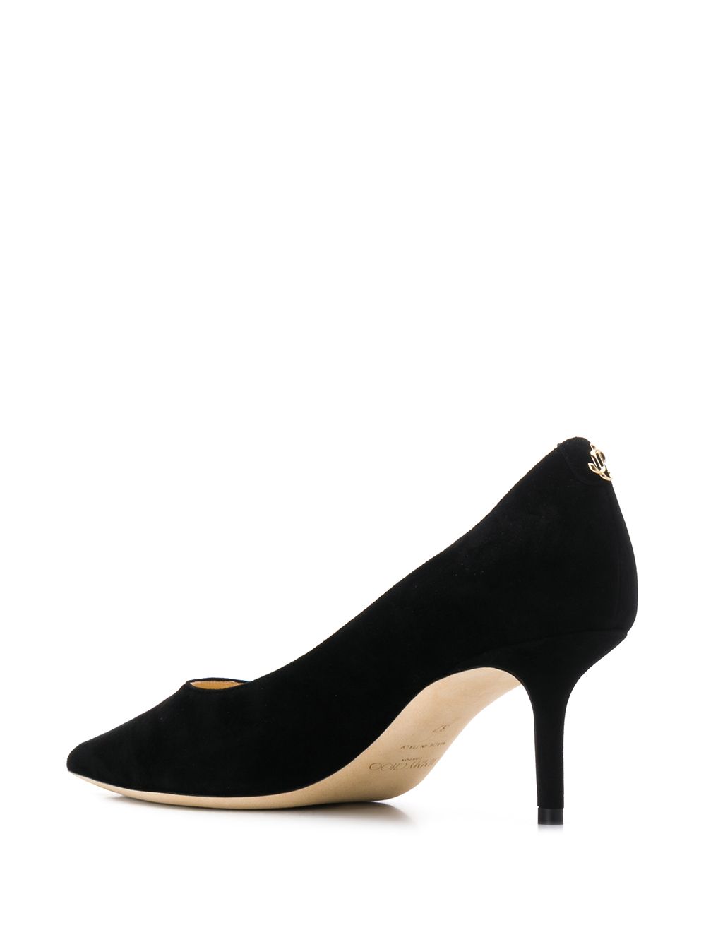 JIMMY CHOO With Heel BLACK BLACK