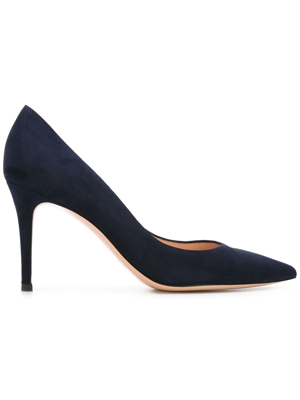 Gianvito Rossi With Heel NAVY NAVY