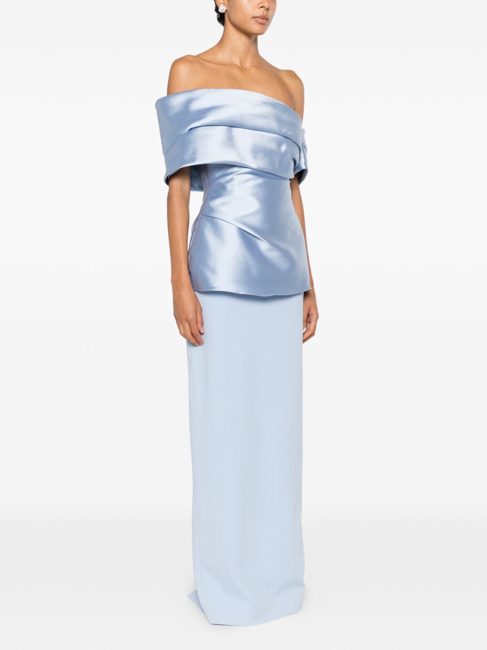 Solace London Dress LIGHT BLUE