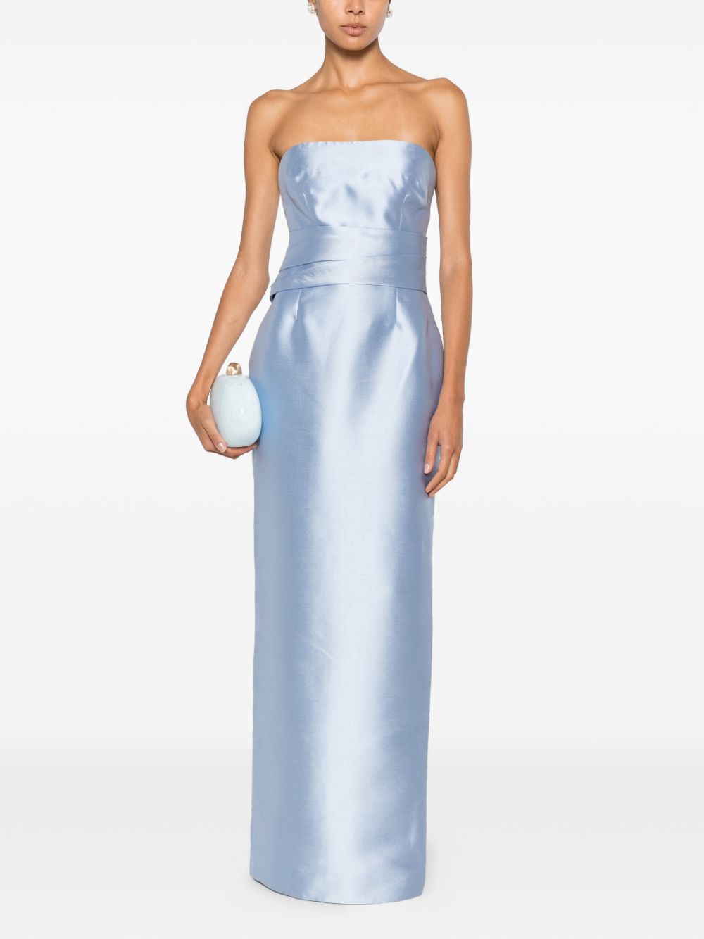 Solace London Dress LIGHT BLUE