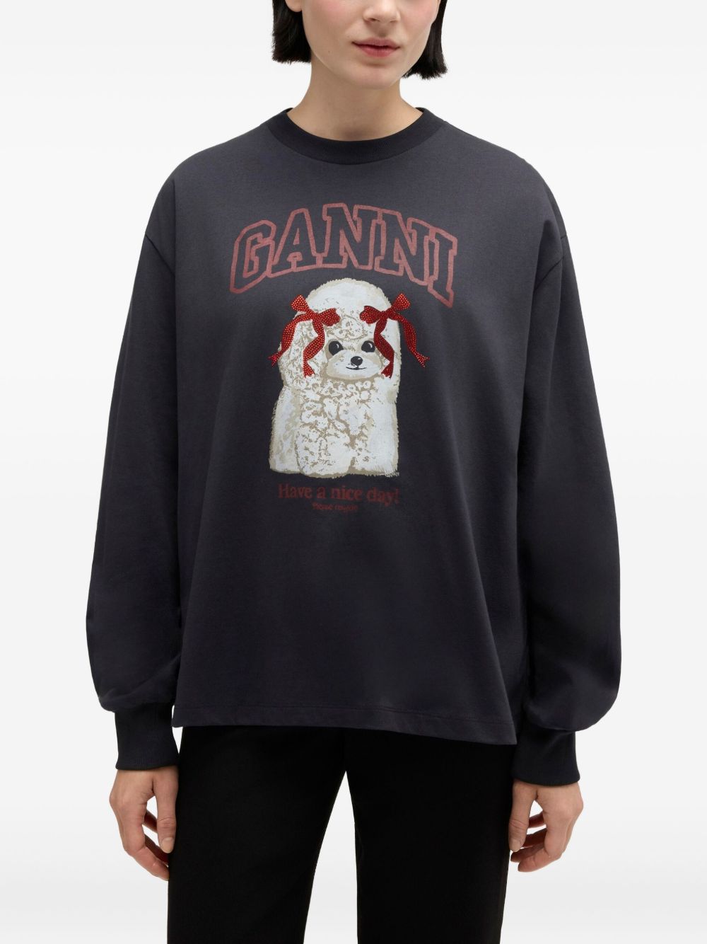 Ganni Sweater BLACK