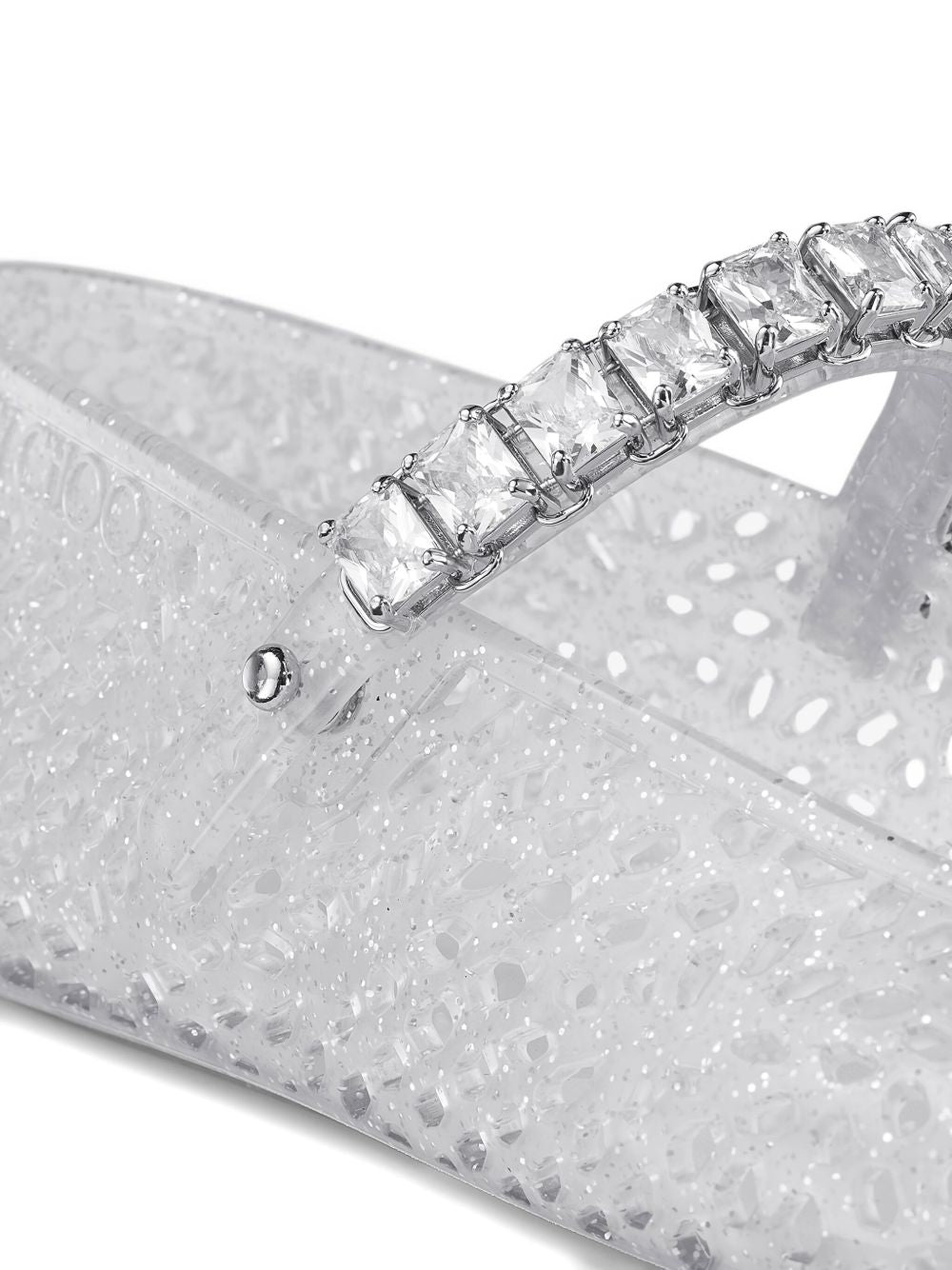 JIMMY CHOO Flat shoes SILVER SILVER