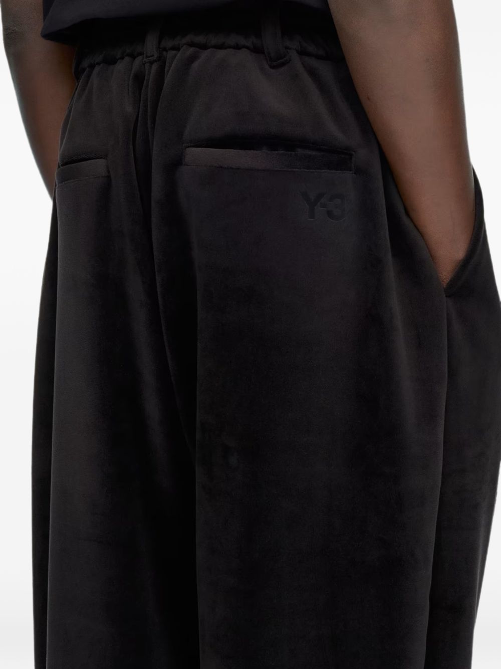 Y-3 Trousers BLACK BLACK
