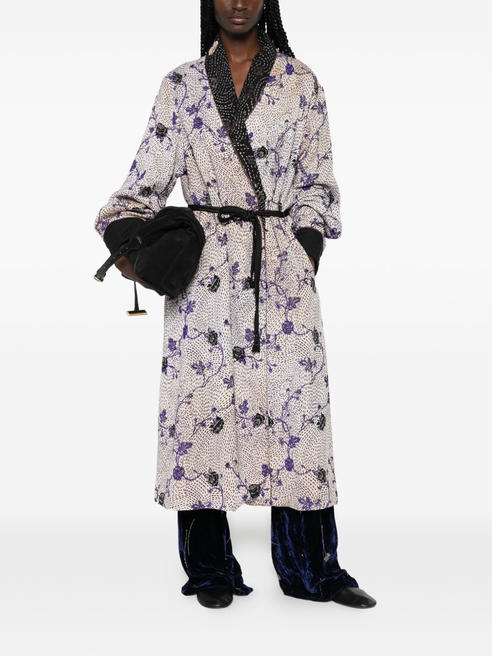 Forte Forte Coats NAVY NAVY