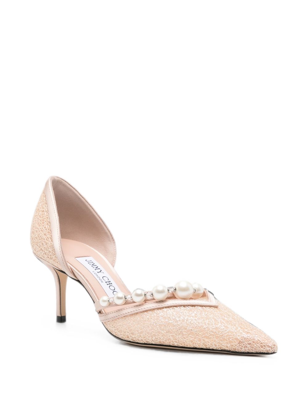 JIMMY CHOO With Heel POWDER POWDER