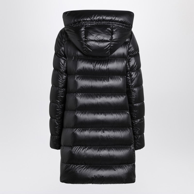 Moncler Hooded Suyenne Down Coat Black