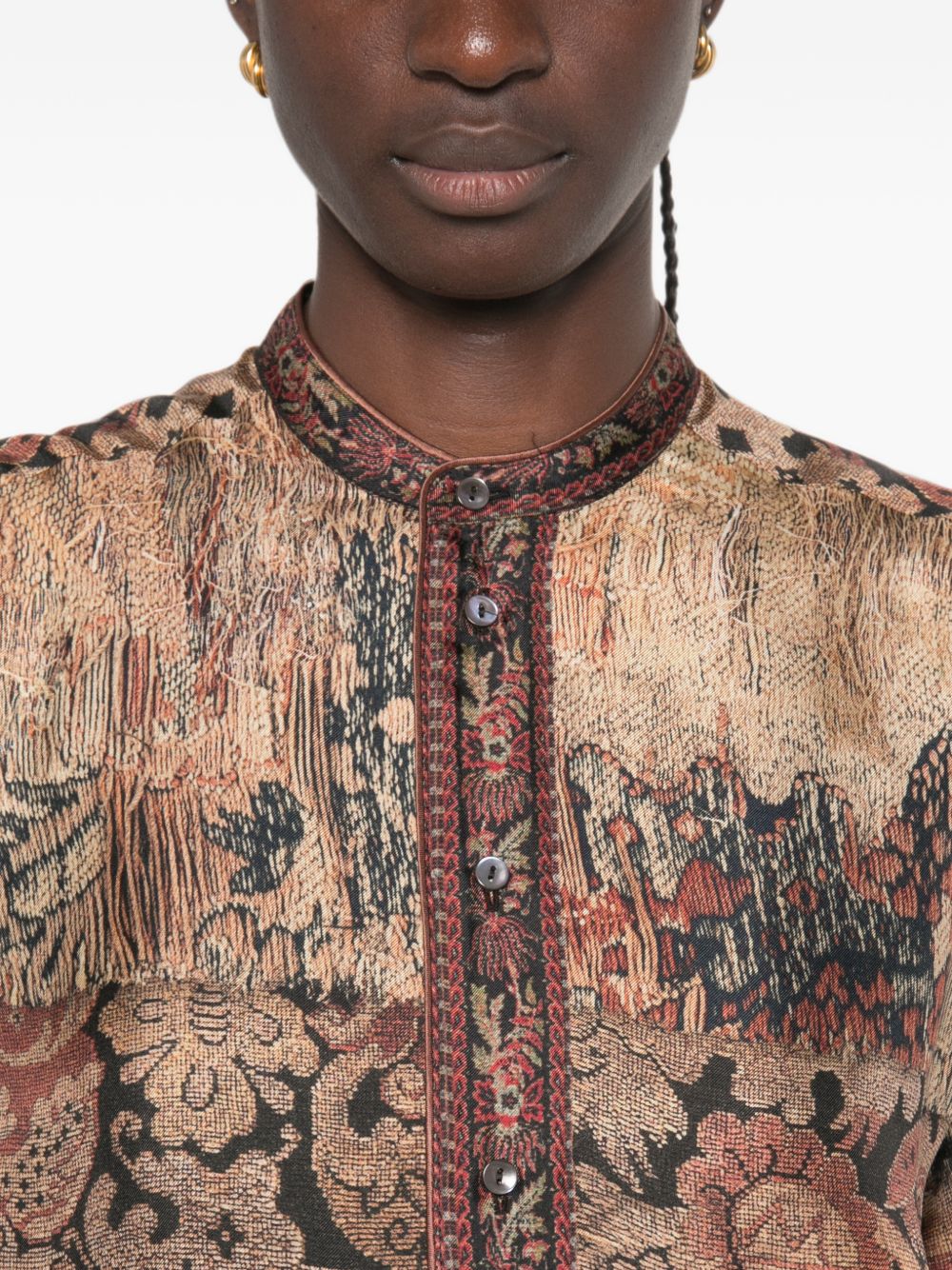 Pierre Louis Mascia Shirt BROWN