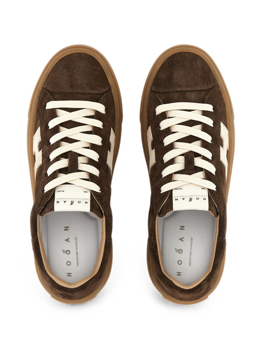 HOGAN Sneakers BROWN BROWN