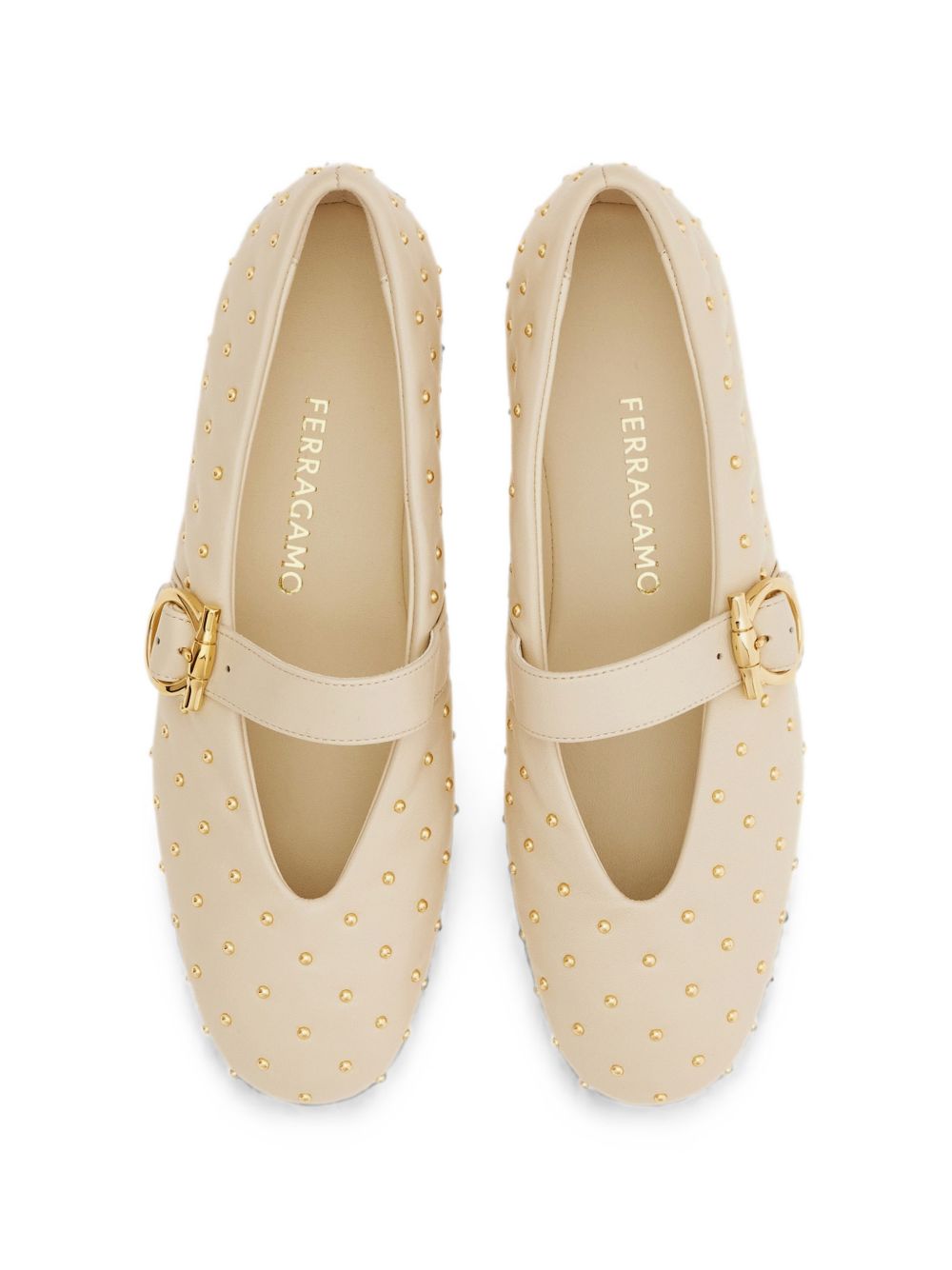 Ferragamo Flat shoes ECRU ECRU