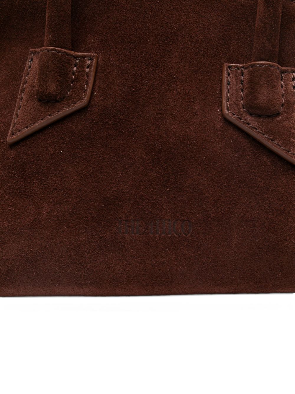 The Attico Monday Shoulder Bag BROWN