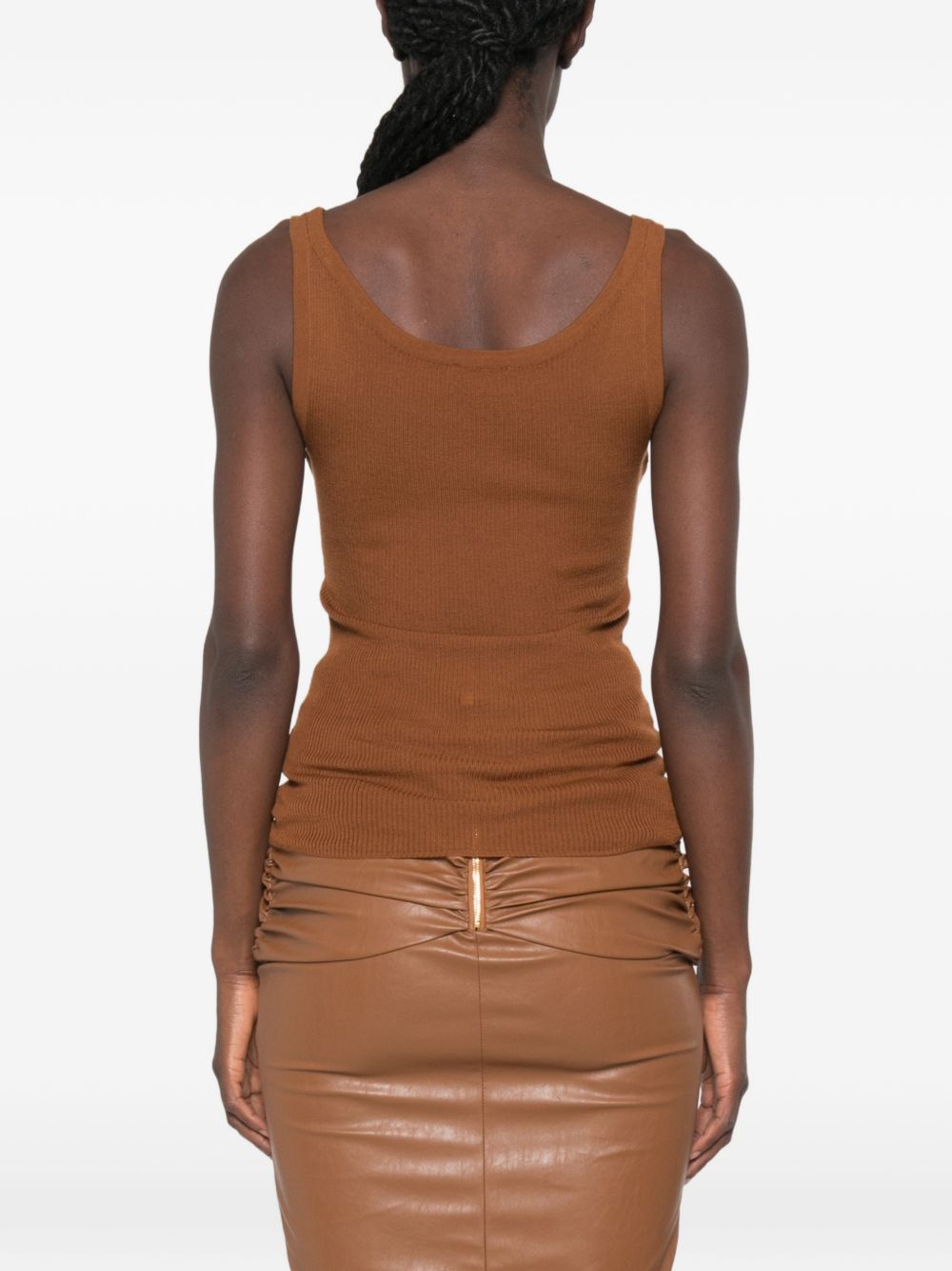 Elisabetta Franchi Top BROWN