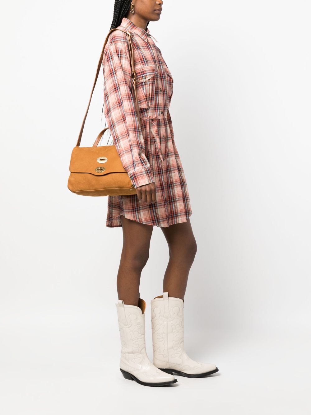 Zanellato Postina Jones S Bag Brown