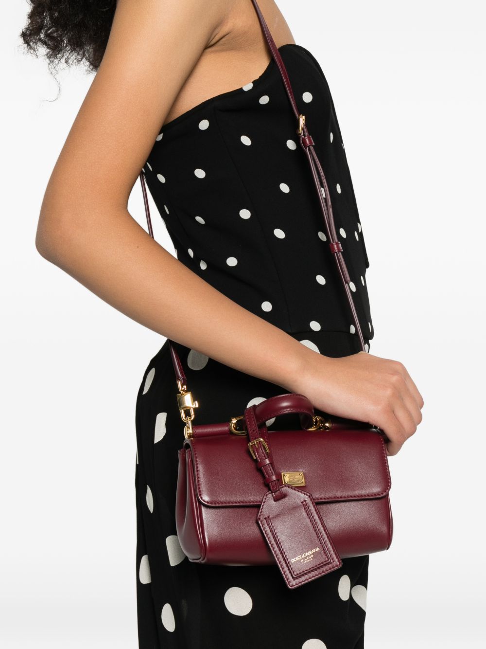 Dolce & Gabbana Sicily Medium Bag BORDEAUX