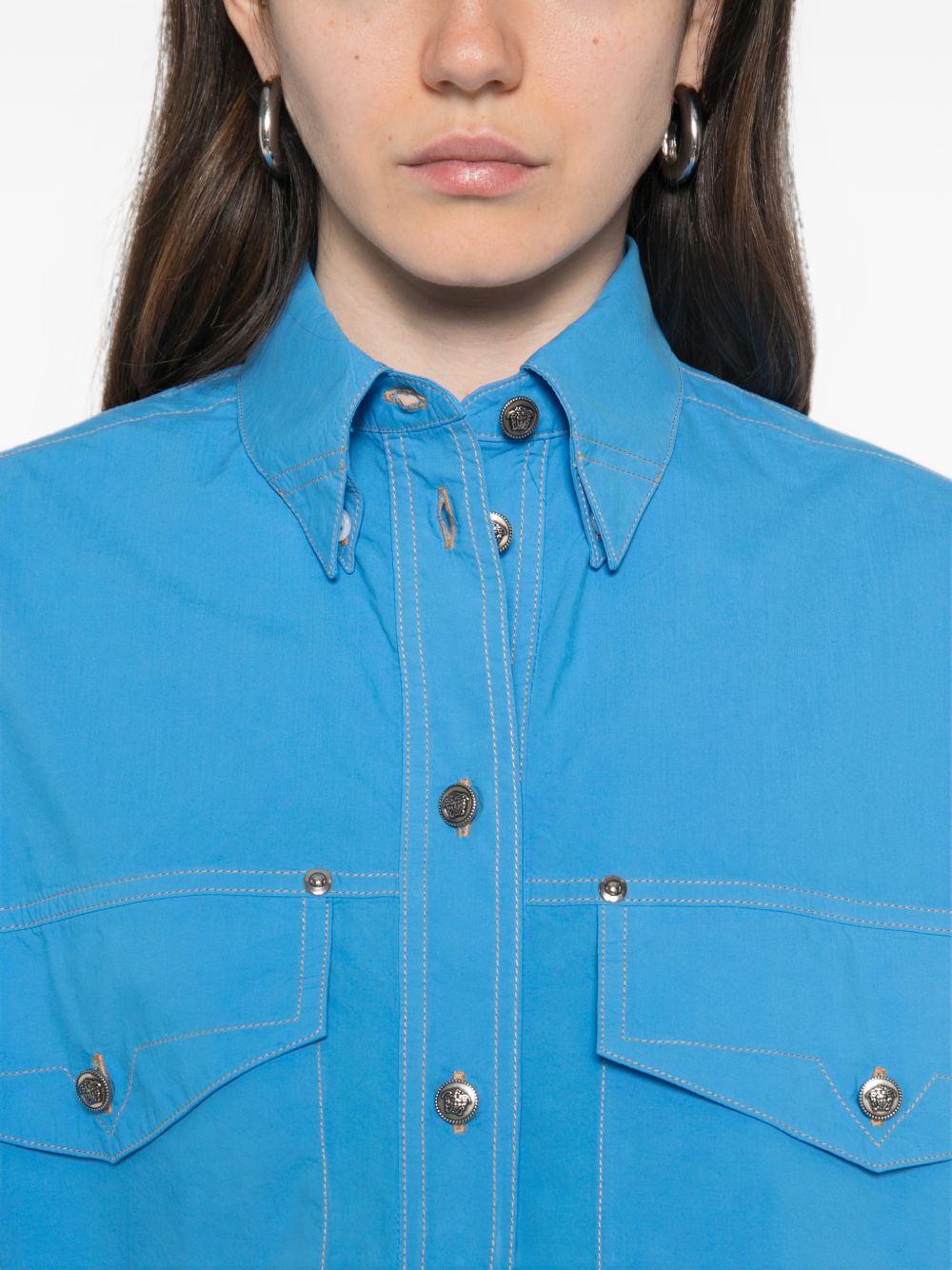 Versace Shirt LIGHT BLUE