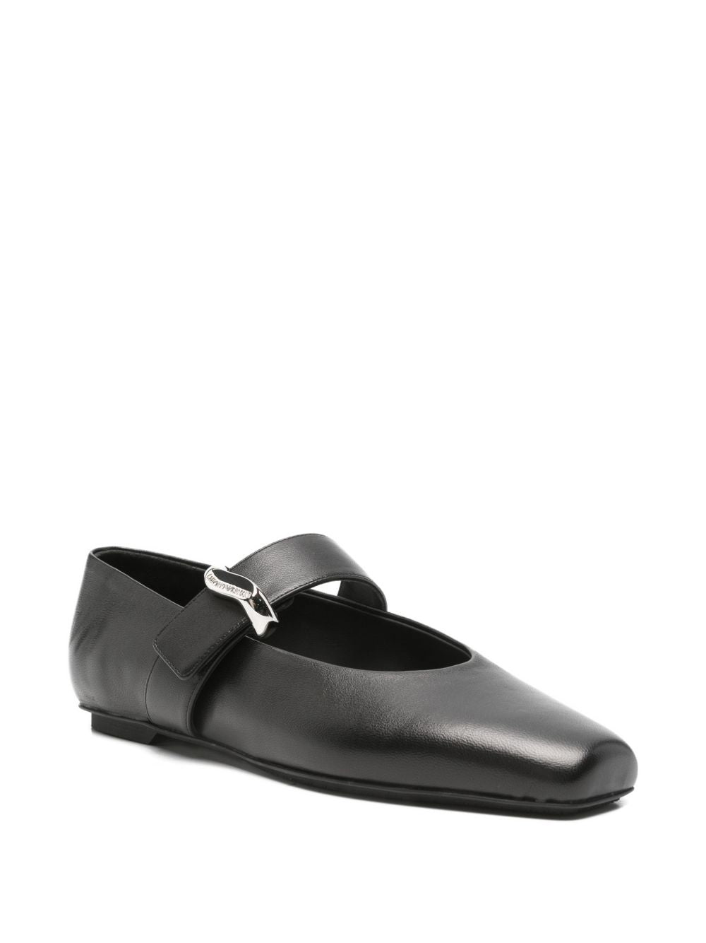 Emporio Armani Flat shoes BLACK