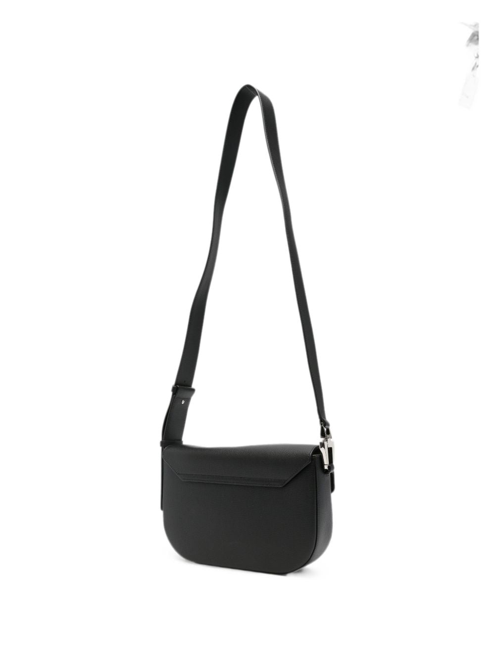 Emporio Armani Leather Crossbody Bag BLACK