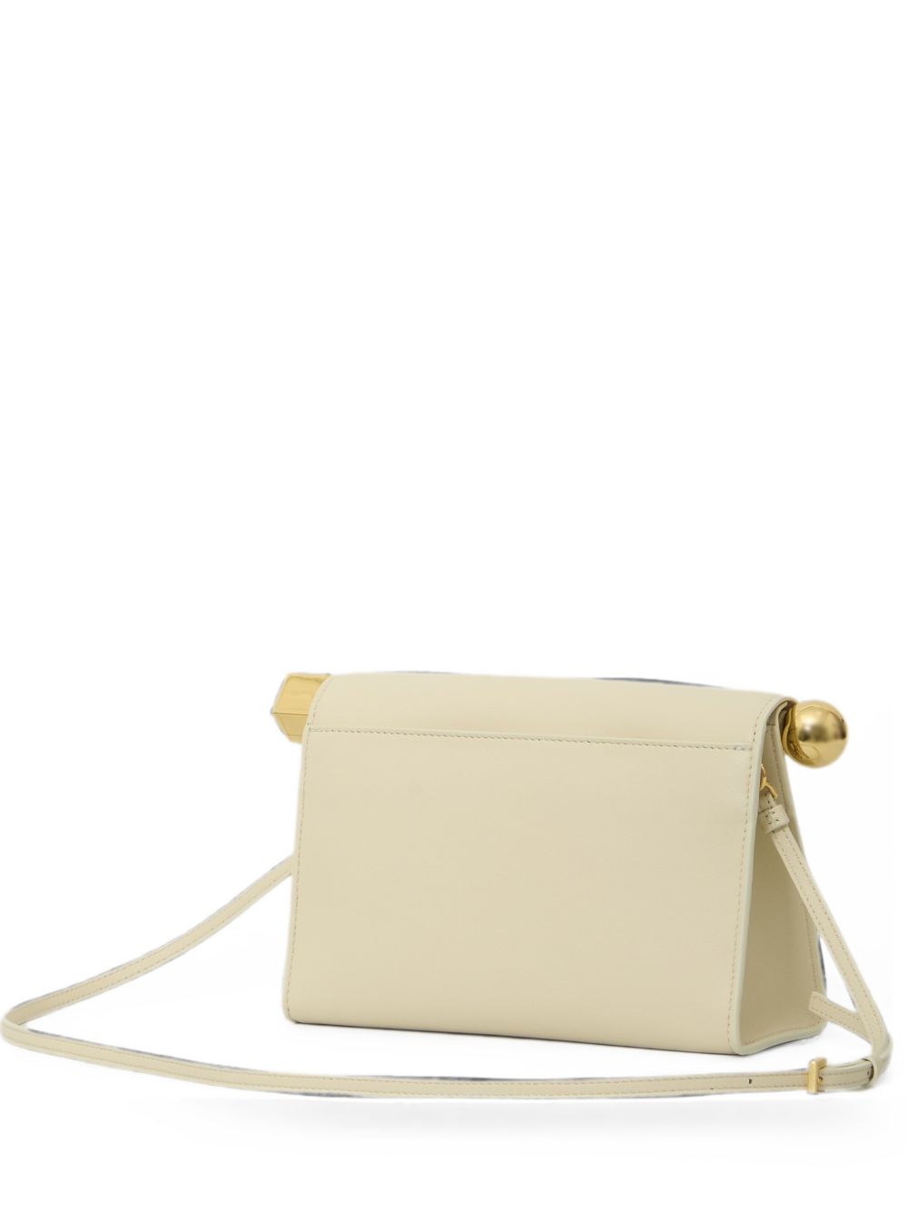 Jacquemus Le Rond Carré Clutch Ivory