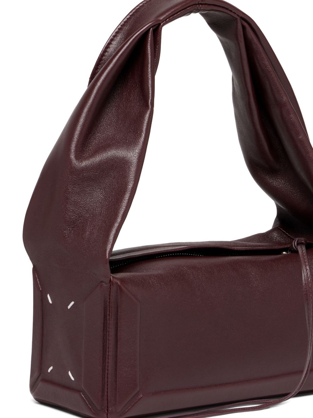 Maison Margiela Box Bag East West Small BORDEAUX