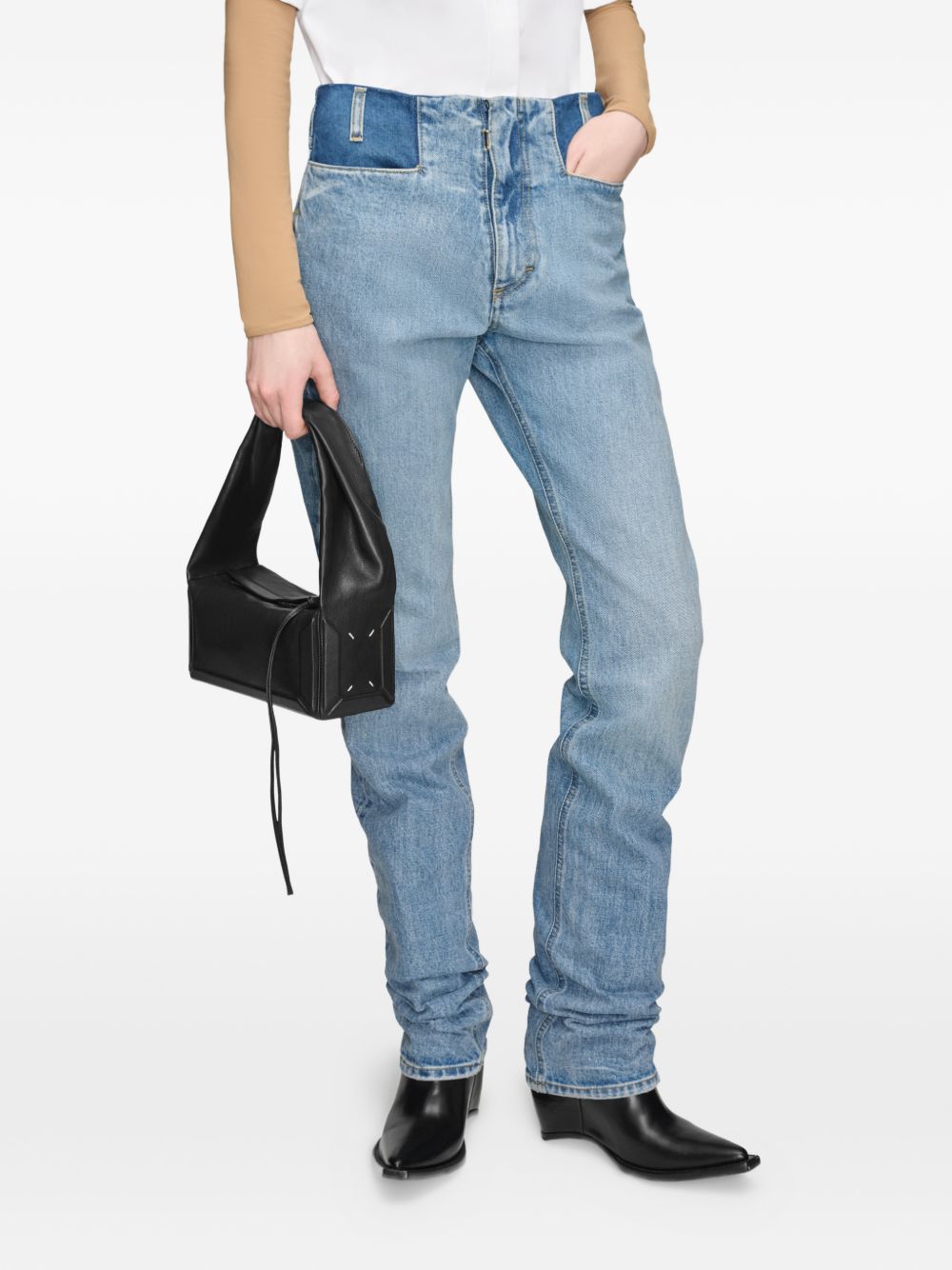 Maison Margiela Box Bag East West Small BLACK