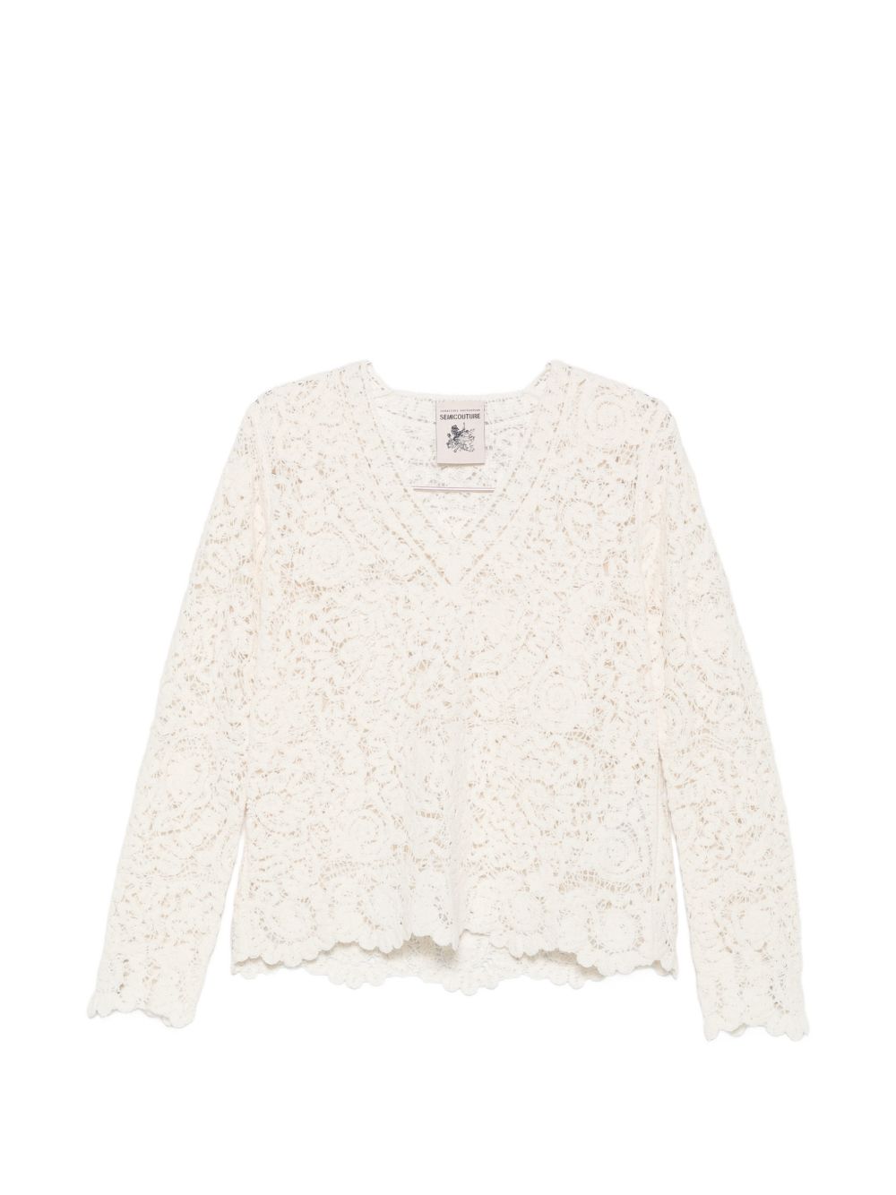 Semicouture Sweater WHITE
