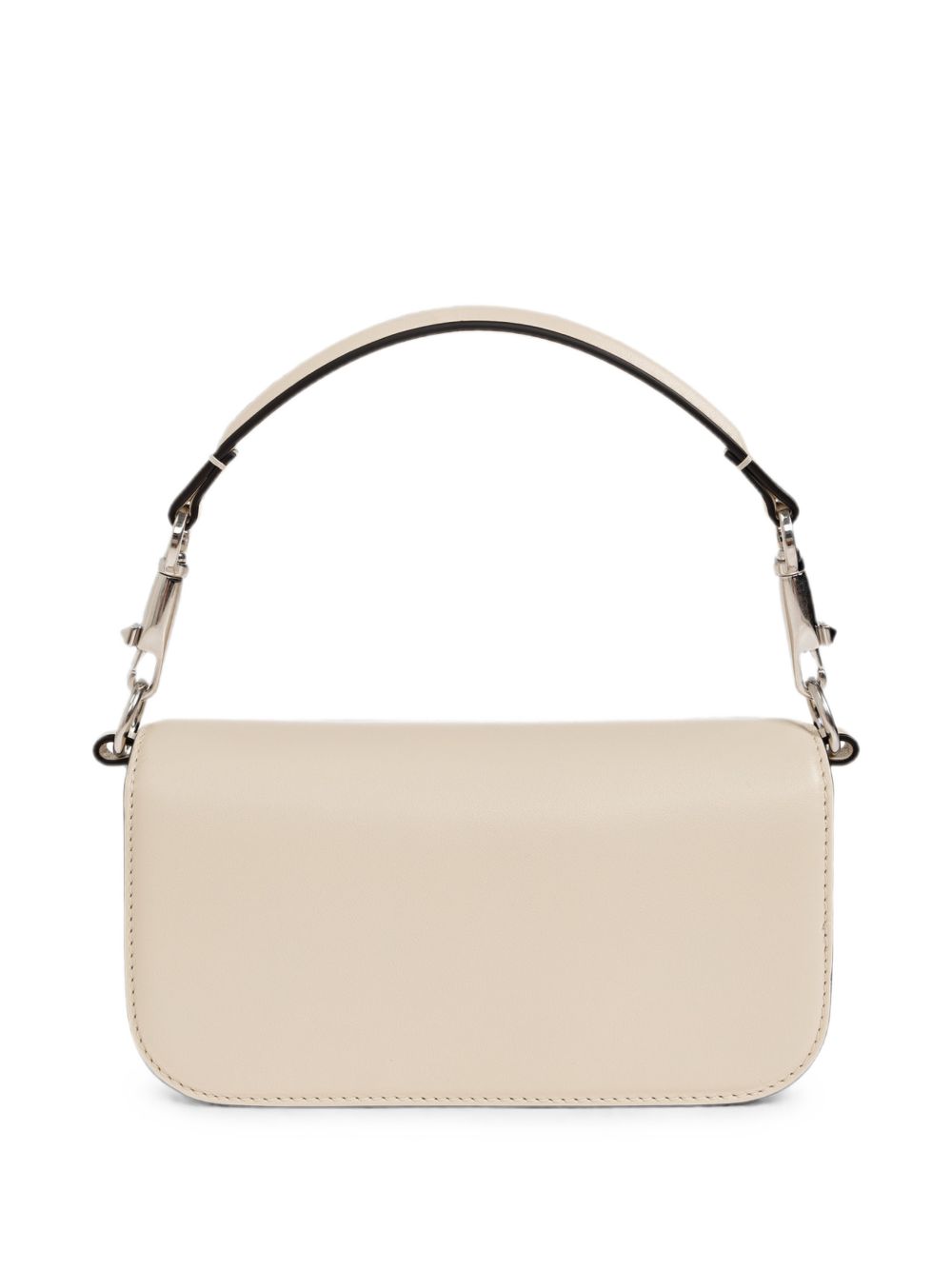 Valentino Garavani VLogo Crystal Embellished Bag Ivory