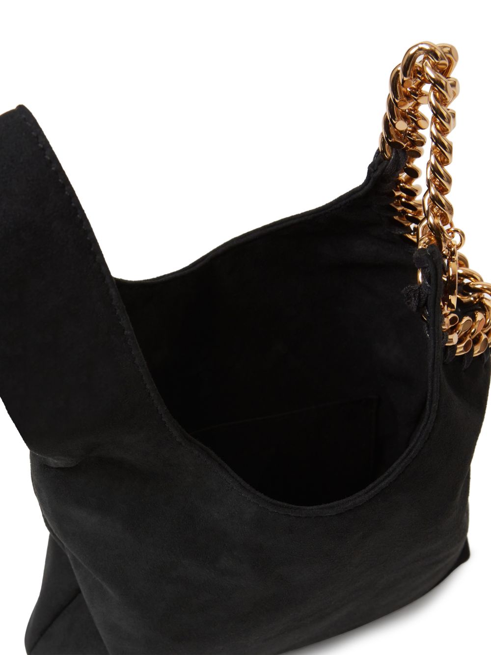 Stella McCartney Chain-Link Shoulder Bag BLACK