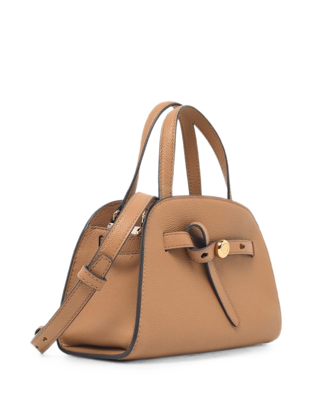 Tory Burch Romy Small Top Handle Bag BROWN