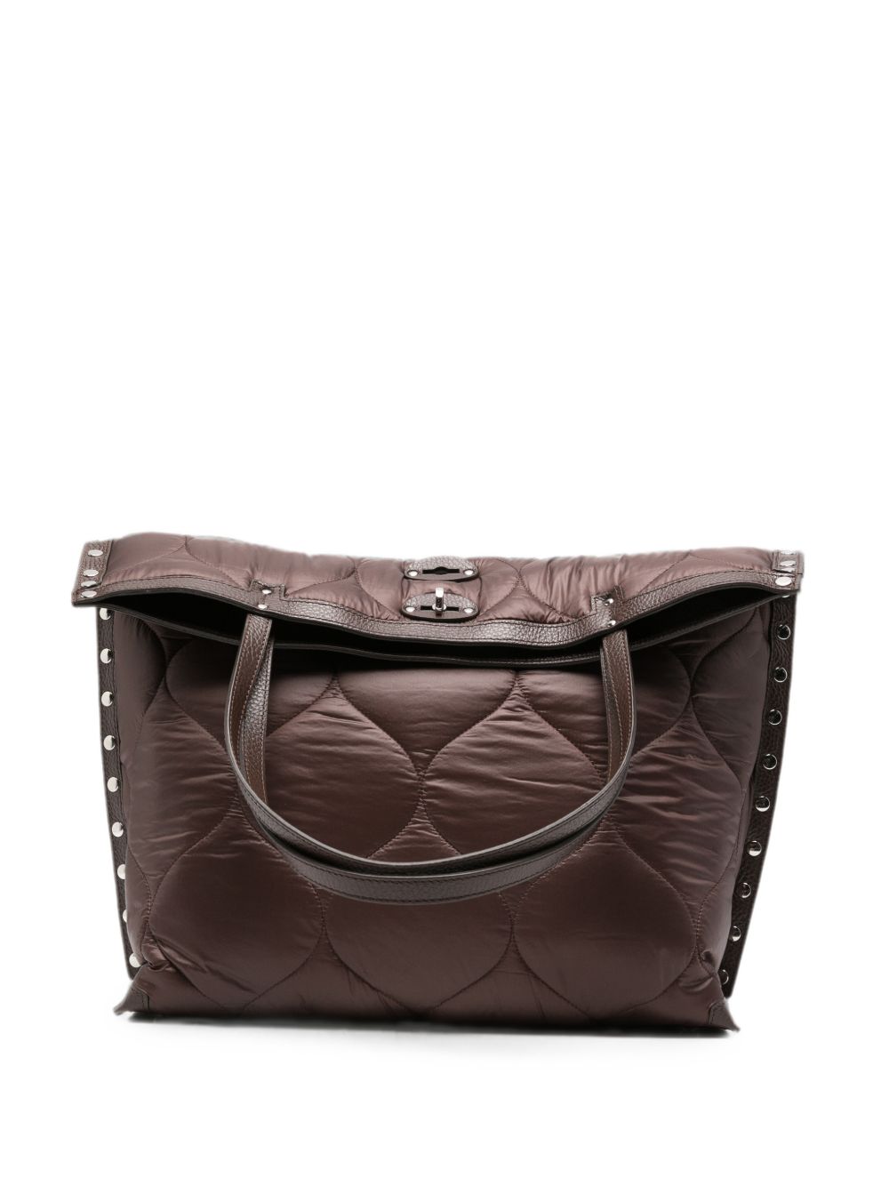Zanellato Quilted Medium Tote BROWN