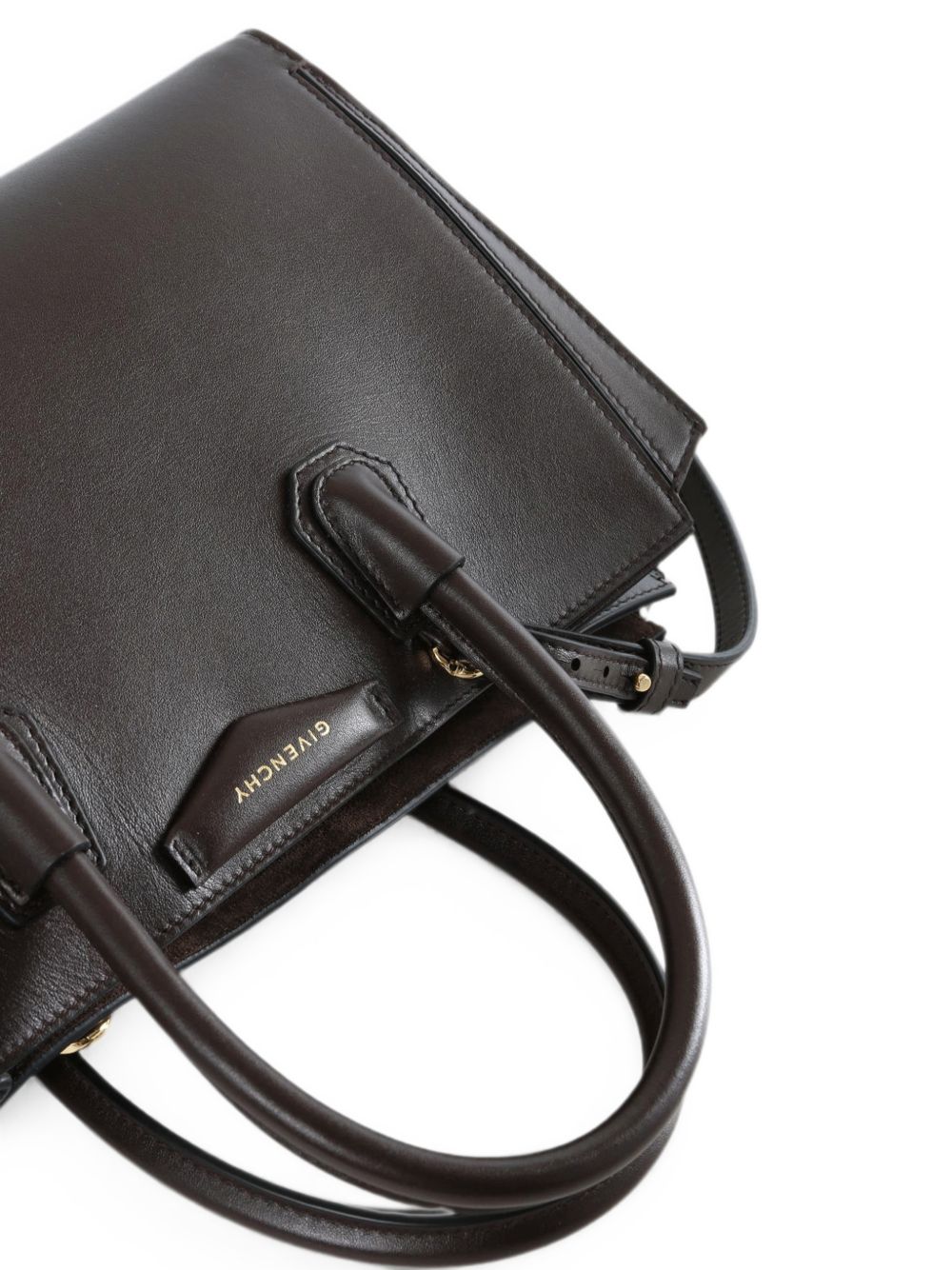Givenchy Voyou Medium Leather Bag BROWN