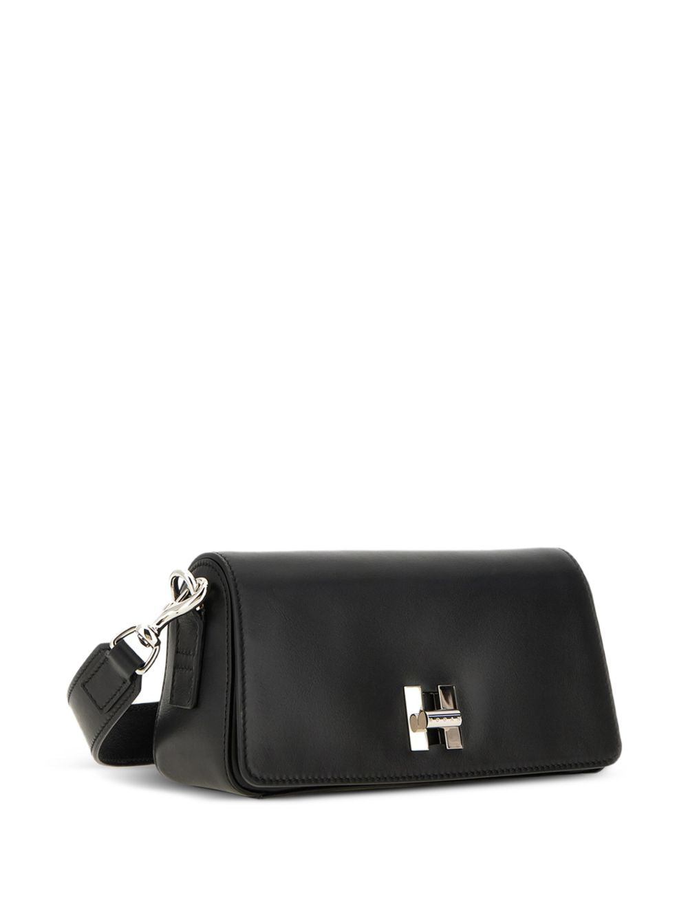 Hogan Leather Shoulder Bag BLACK