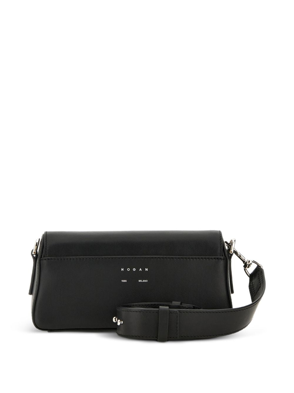 Hogan Leather Shoulder Bag BLACK