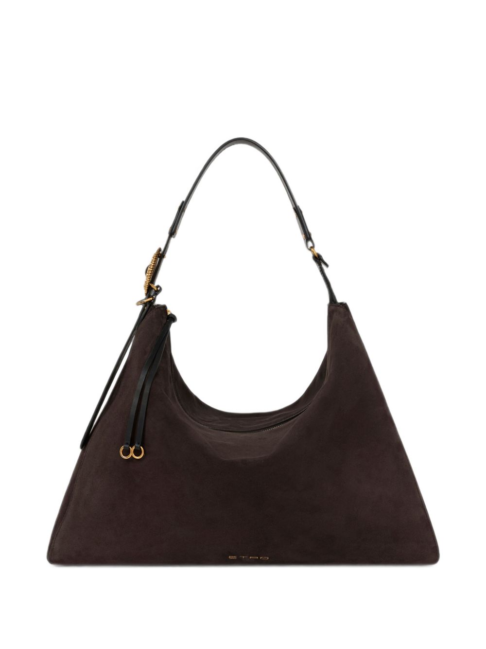 Etro Suede Hobo Bag BROWN