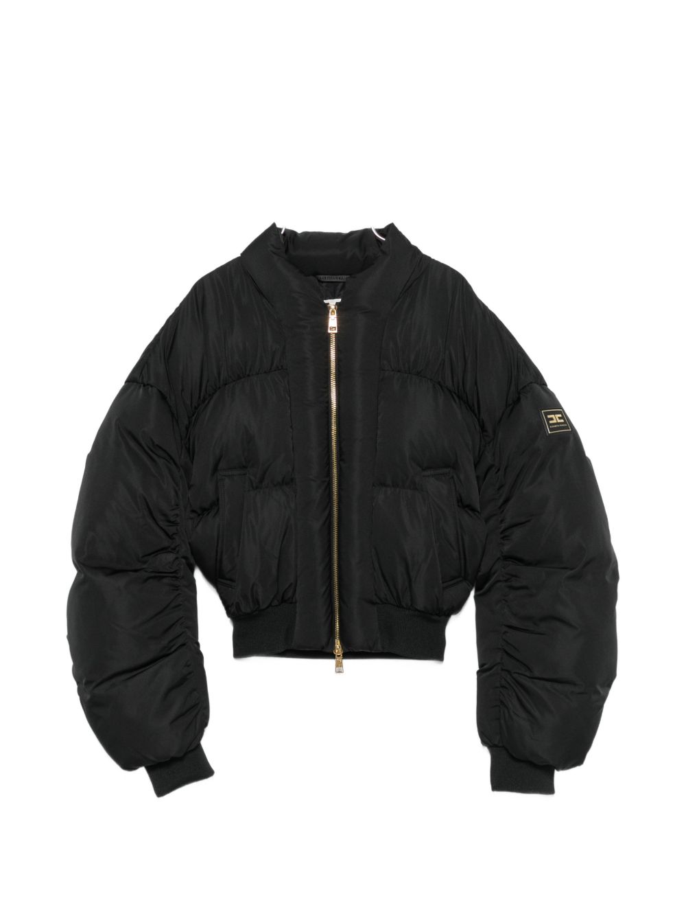 Elisabetta Franchi Coats BLACK BLACK