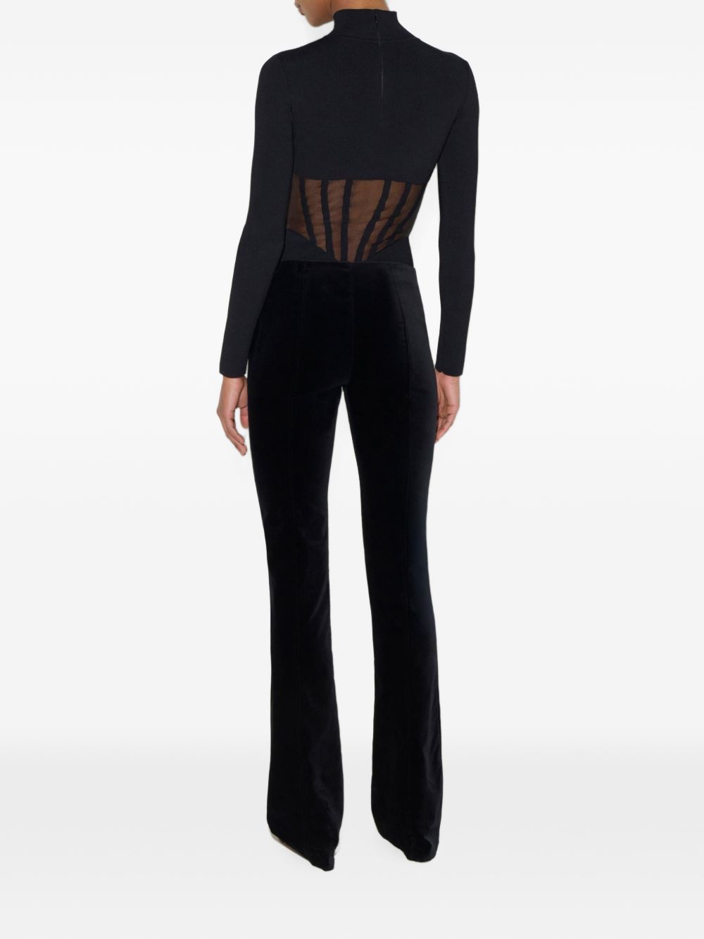 Elisabetta Franchi Top BLACK BLACK