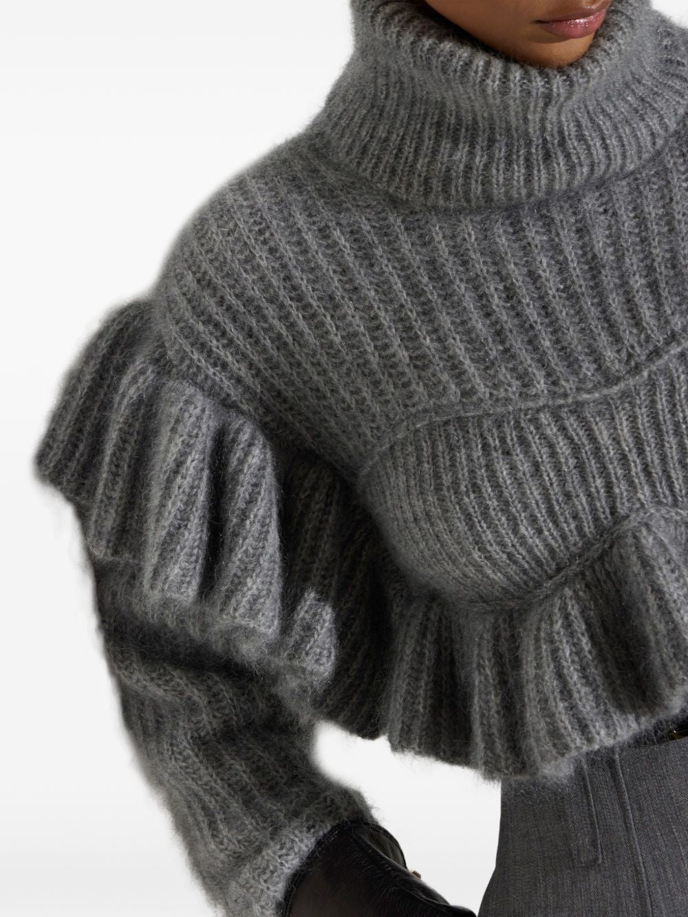 Elisabetta Franchi Sweaters Gray Gray