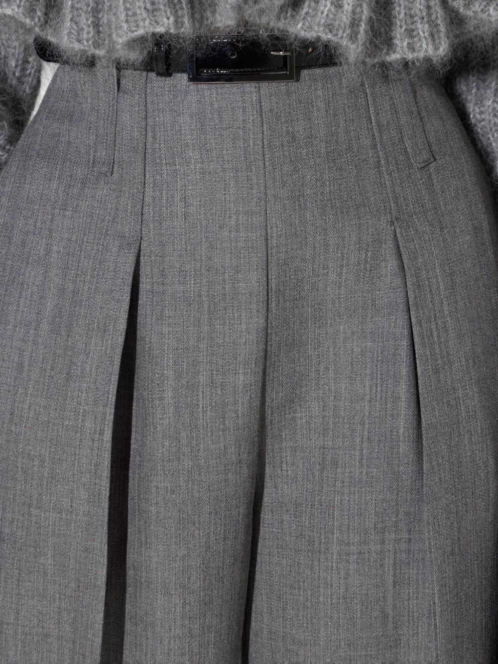 Elisabetta Franchi Trousers Gray Gray