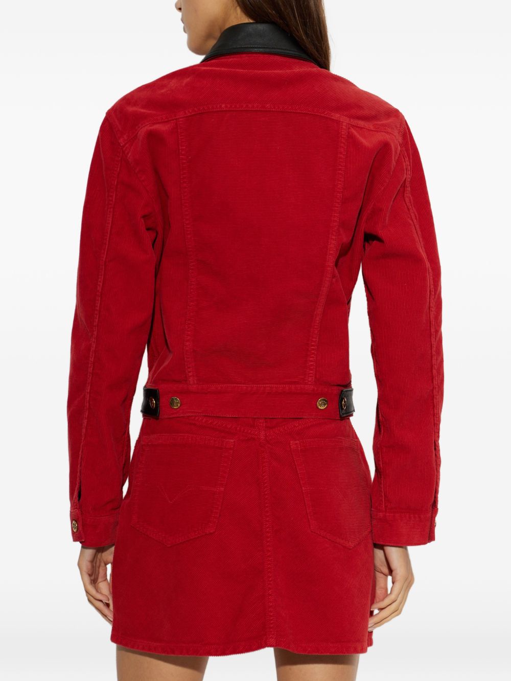 Versace Coats RED RED